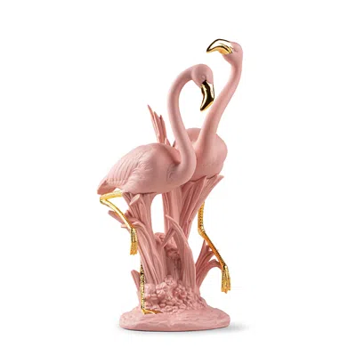 Lladrò The Flamingos, Pink