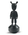 Lladrò The Guest Small Figurine In Black