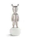 Lladrò The Silver Guest Glossy-finish Figurine In Silver