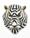 Lladrò Tiger Mask In Black/white