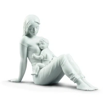 Lladrò A Mother's Love Figurine In White