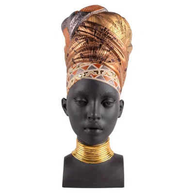 Pre-owned Lladrò Lladró African Soul In Black