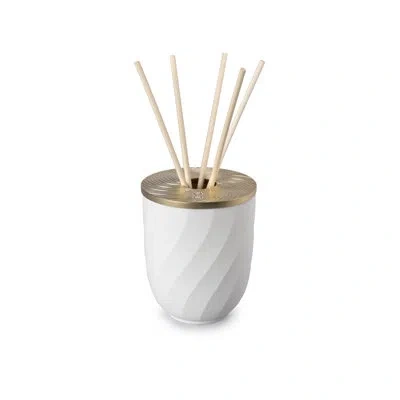 Lladrò Aroma Ice Cream Gardens Of Valencia Scent Reed Diffuser And Sticks In White;gold