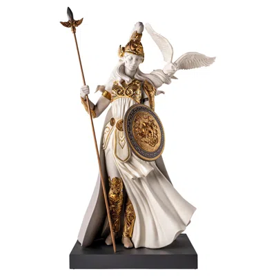 Pre-owned Lladrò Athena Sculpture In Sand