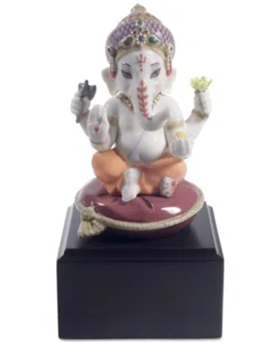 Lladrò Bal Ganesha Figurine In Multi