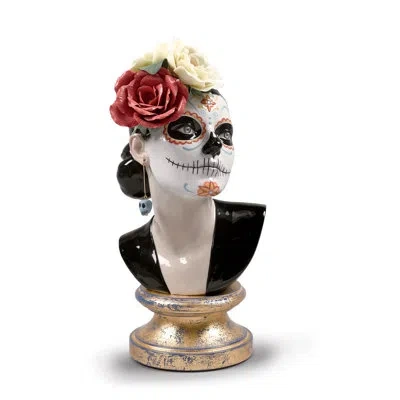 Lladrò Beautiful Catrina Bust In Multi