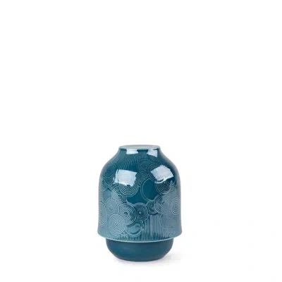 Lladrò Campanella Candle - Mediterranean Beach In Blue