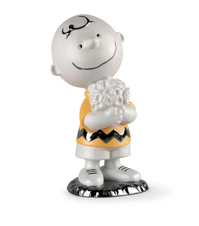 Lladrò Lladró Charlie Brown Figurine In White