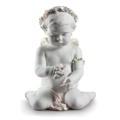 Lladrò Cherub Of Our Love In White