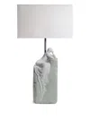 Lladrò Contemplative Woman Ii Table Lamp (60 X 20cm) In Gray