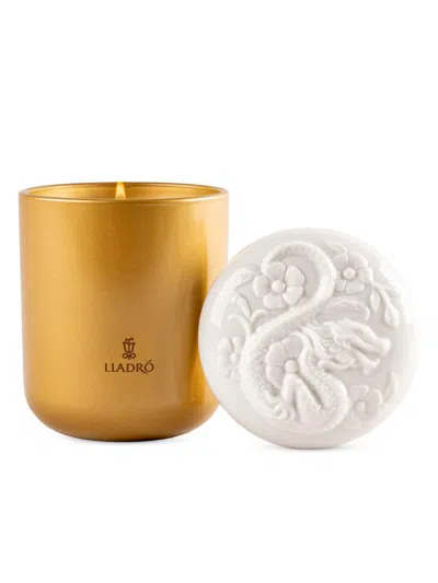 Lladrò Dragon Candle Redwood Fire In Brown