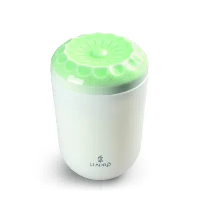 Lladrò Echoes Of Nature On The Prairie Scented Jar Candle In Green;white