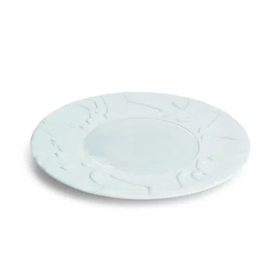 Lladrò Equus Salad Or Dessert Plate In White