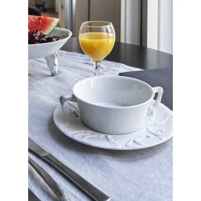 Lladrò Equus Soup Bowl In White