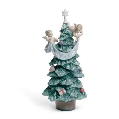 Lladrò Evergreen Of Peace Tree Figurine