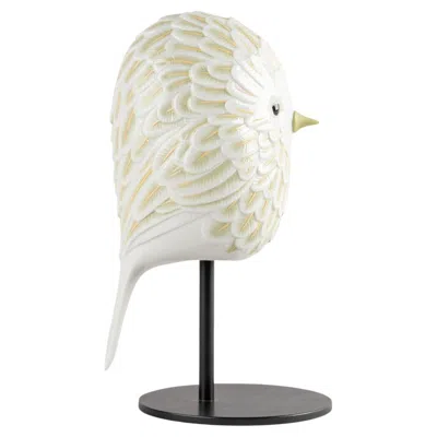 Pre-owned Lladrò Lladró Face 2 Face, Sparrow Figurine In Sand