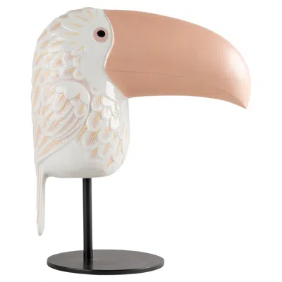 Pre-owned Lladrò Lladró Face 2 Face - Toucan Figurine In Sand