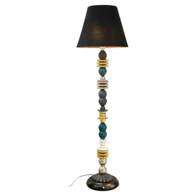 Pre-owned Lladrò Firefly Floor Lamp By Olga Hanono In Black