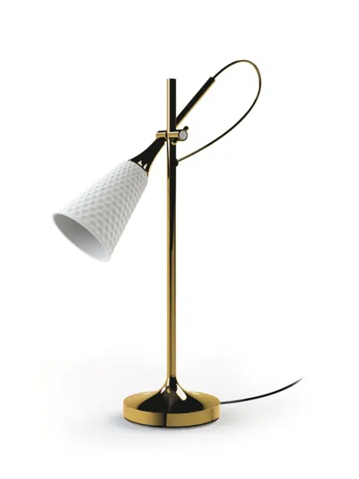 Lladrò Lladró Flexo Jamz Reading Lamp In Gold