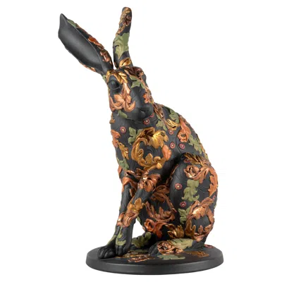 Pre-owned Lladrò Forest Hare, Limited Edition In Black