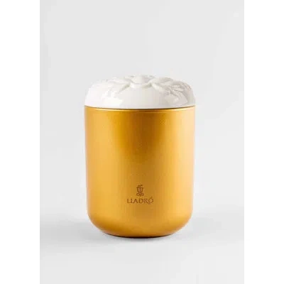 Lladrò Goddess Lakshmi Candle - Sweet Memories In White,gold