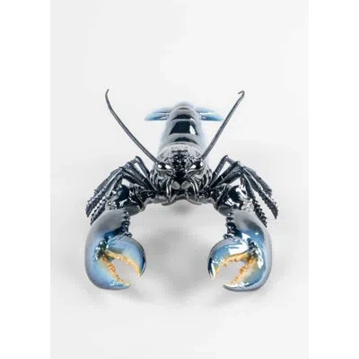 Lladrò Handmade Animals Figurines & Sculptures In Blue,yellow,navy
