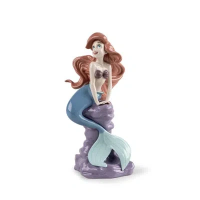 Lladrò Handmade Figurines & Sculptures In Blue,orange,purple