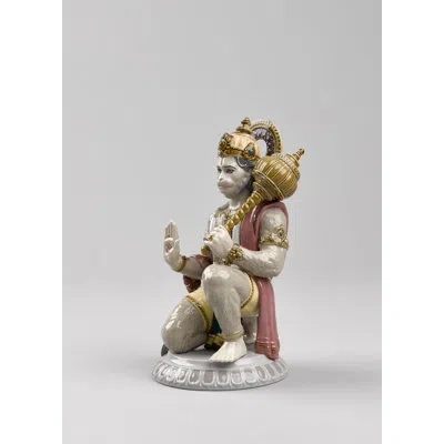 Lladrò Hanuman Figurine In Brown