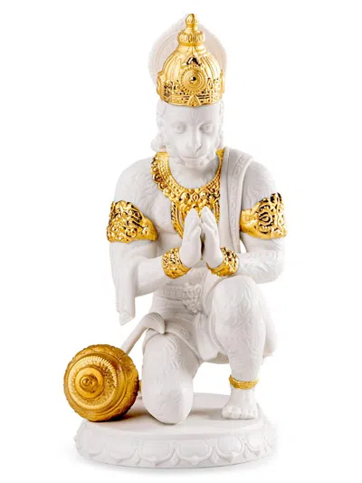 Lladrò Hanuman Re Deco Figurine In White