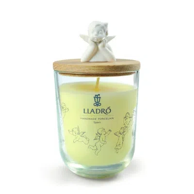 Lladrò Heavenly Dreams Missing You I Love You, Mom Scented Jar Candle In Ivory