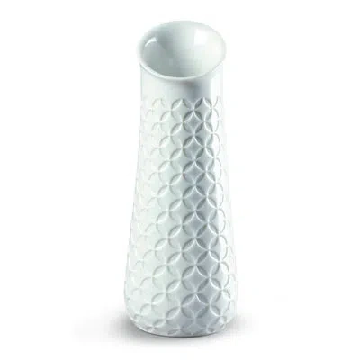 Lladrò Hitoiki White 6.7" Porcelain Table Vase