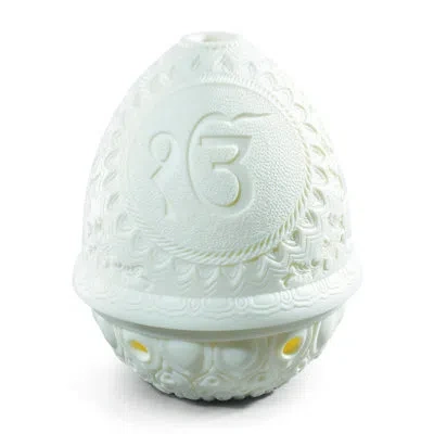 Lladrò Ik Onkar Lithophane 4.72" Novelty Light In White