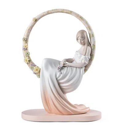 Lladrò Lladró In Her Thoughts Sculpture In Multi
