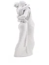 Lladrò Just You And Me Matte Porcelain Sculpture (49cm X 19cm) In White