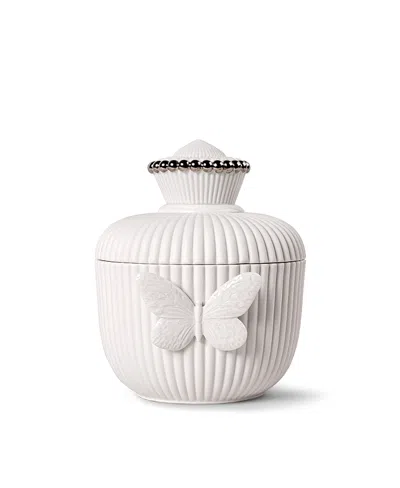 Lladrò Lady Luck By Olga Hanono Sculpture/jewelry Box In White