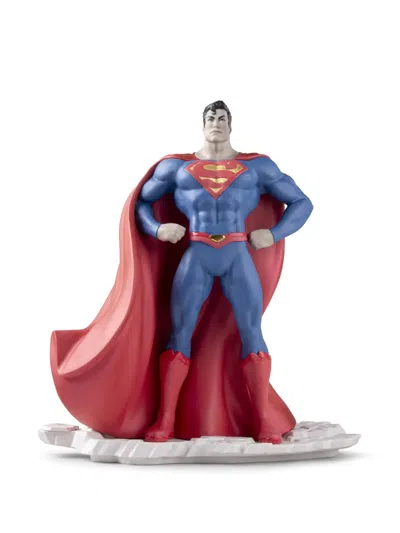 Lladrò Limited Edition Superman Sculpture In Multi
