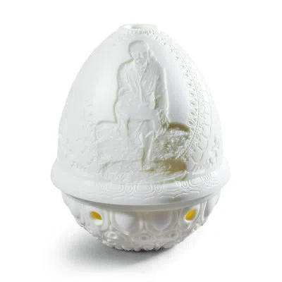 Lladrò Lithophane Sai Baba 4.72" Novelty Light In White