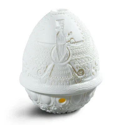 Lladrò Lithophane Zarathustra 4.72" Novelty Light In White