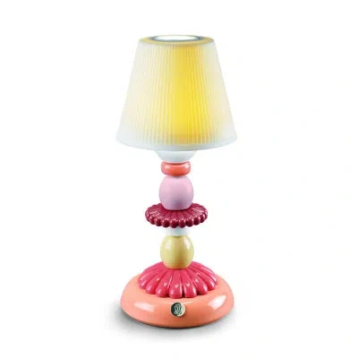 Lladrò Lotus Firefly 11" Table Lamp In Multi