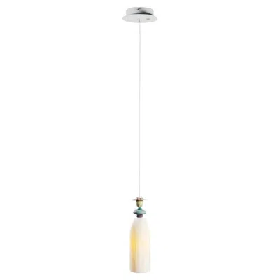 Pre-owned Lladrò Mademoiselle Célia Ceiling Lamp In Sand