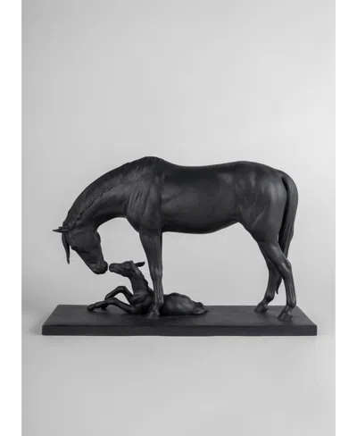 Lladrò Mare And Foal Figurine In Multi
