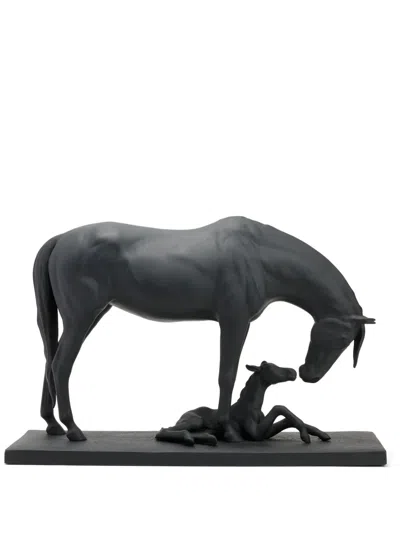 LLADRÒ MARE AND FOAL PORCELAIN DECORATIVE OBJECT