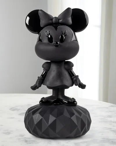Lladrò Minnie Total Black Sculpture