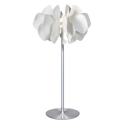 Pre-owned Lladrò Lladró Nightbloom Floor Lamp In White Small