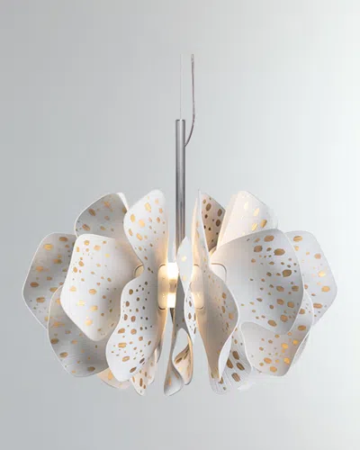 Lladrò Nightbloom Hanging Lamp In White