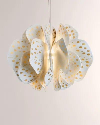 Lladrò Nightbloom Hanging Lamp In White