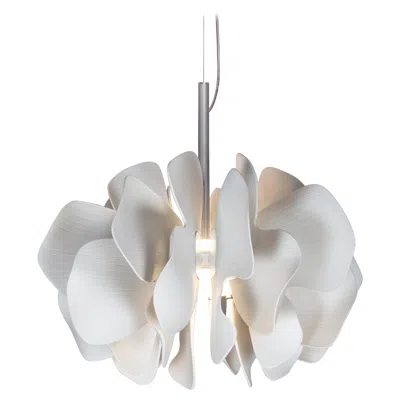 Pre-owned Lladrò Lladró Nightbloom Hanging Lamp In White By Marcel Wanders