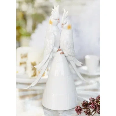 Lladrò Nymphs In Love Figurine In White
