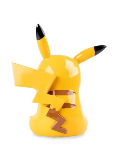 Lladrò Pikachu Flower-detail Sculpture In Yellow
