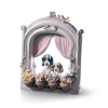 Lladrò Please Come Home Dogs Figurine In Multi